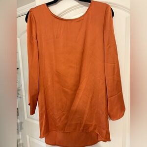 Preston & York  Terracotta Blouse, size M